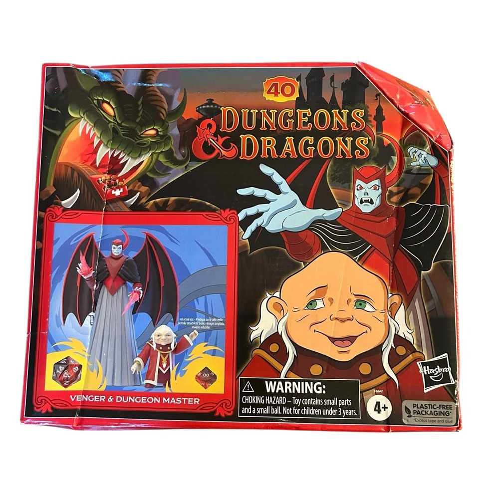 Dungeons & Dragons Cartoon Classics Scale Dungeon Master & Venger Action Figures - Picture 9 of 16